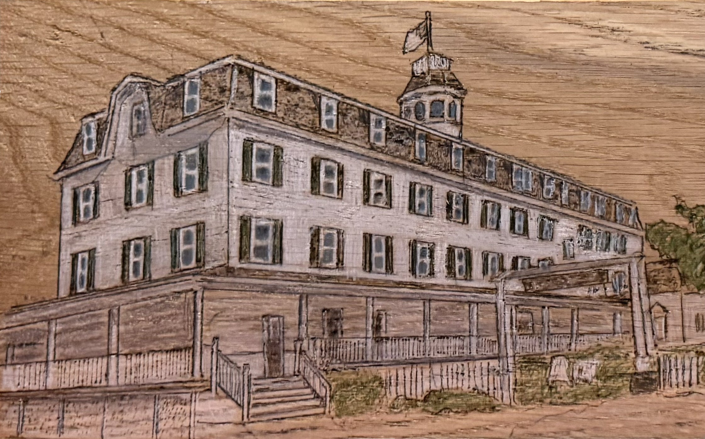 Back of National Hotel