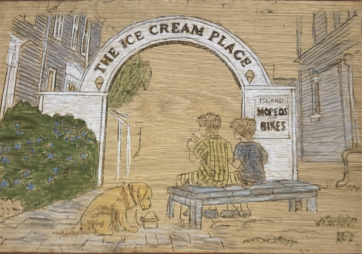 Kids at the Ice Cream Place